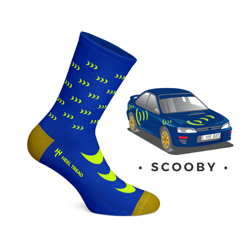 Heel Tread Scooby Socks