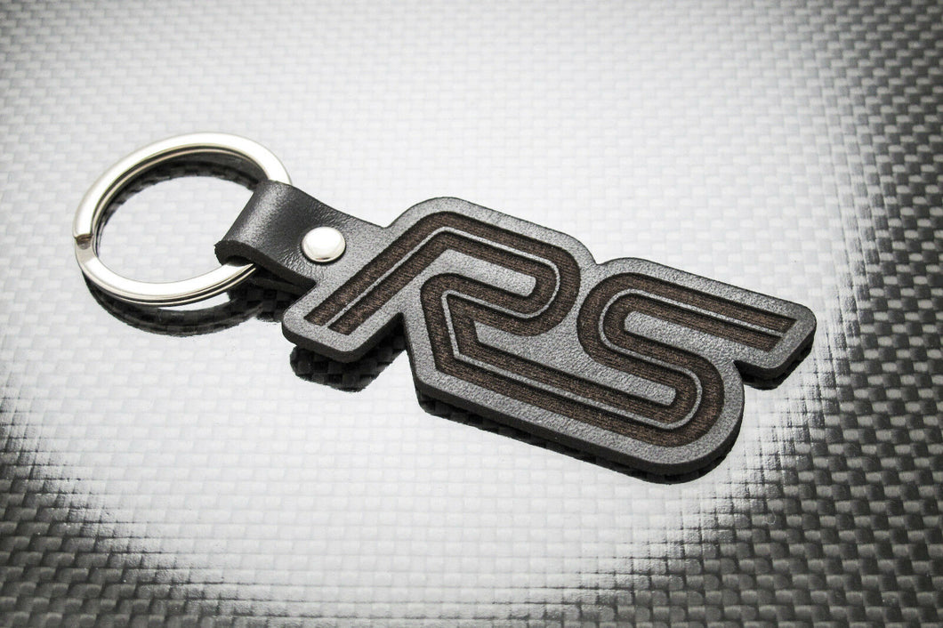 Leather Keychain for Ford Focus RS (MK1)