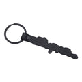 Embossed Leather Keychain for Supra