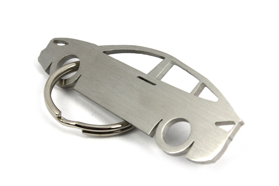 Tesla Model X Silhouette Keychain