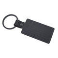 Embossed Leather Keychain for USA Flag