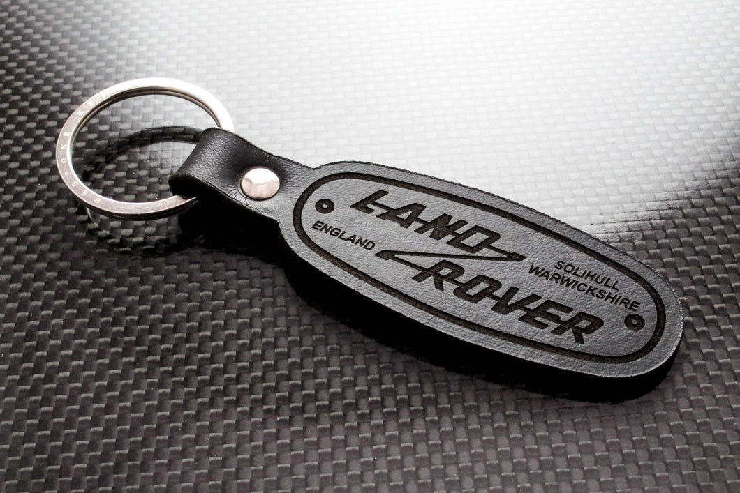 Leather Keychain for Land Rover (Classic)