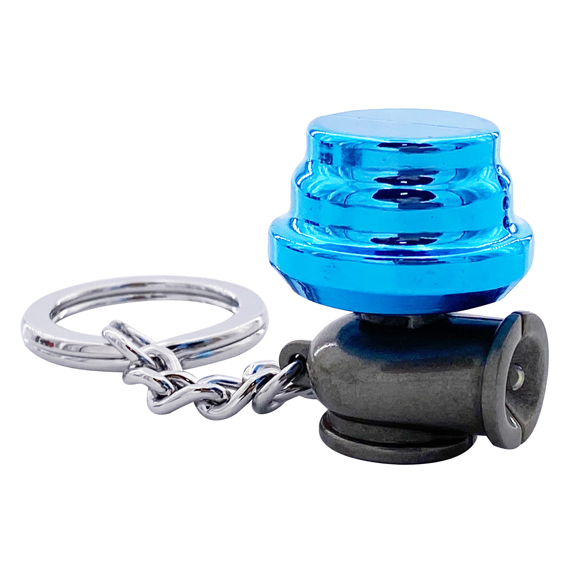Boostnatics Electric Wastegate LED Keychain (Blue)