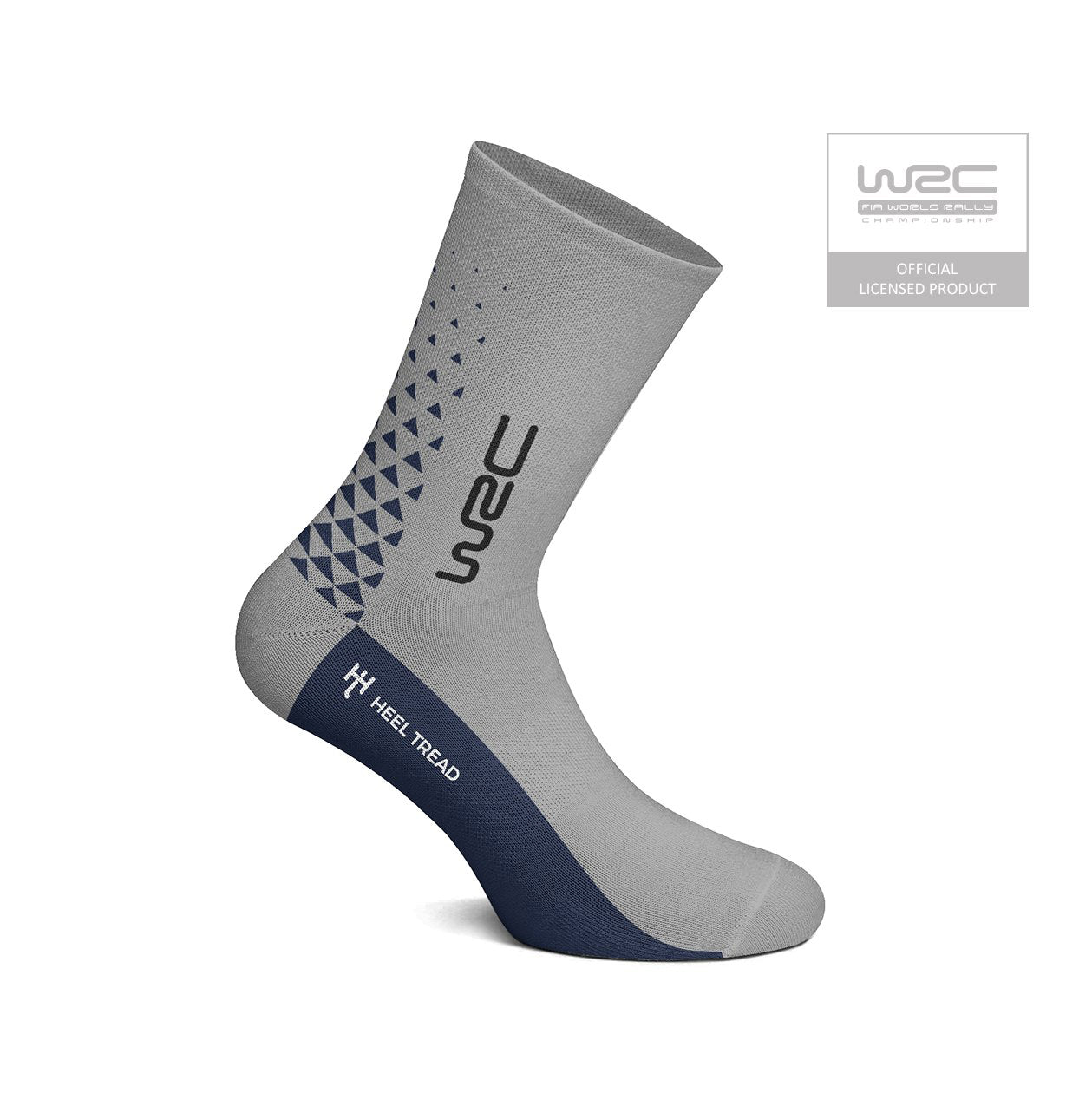 Heel Tread WRC (Silver/Blue) Socks