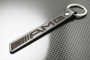 Leather Keychain for Mercedes-Benz AMG