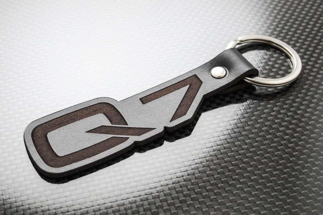 Leather Keychain for Audi Q7