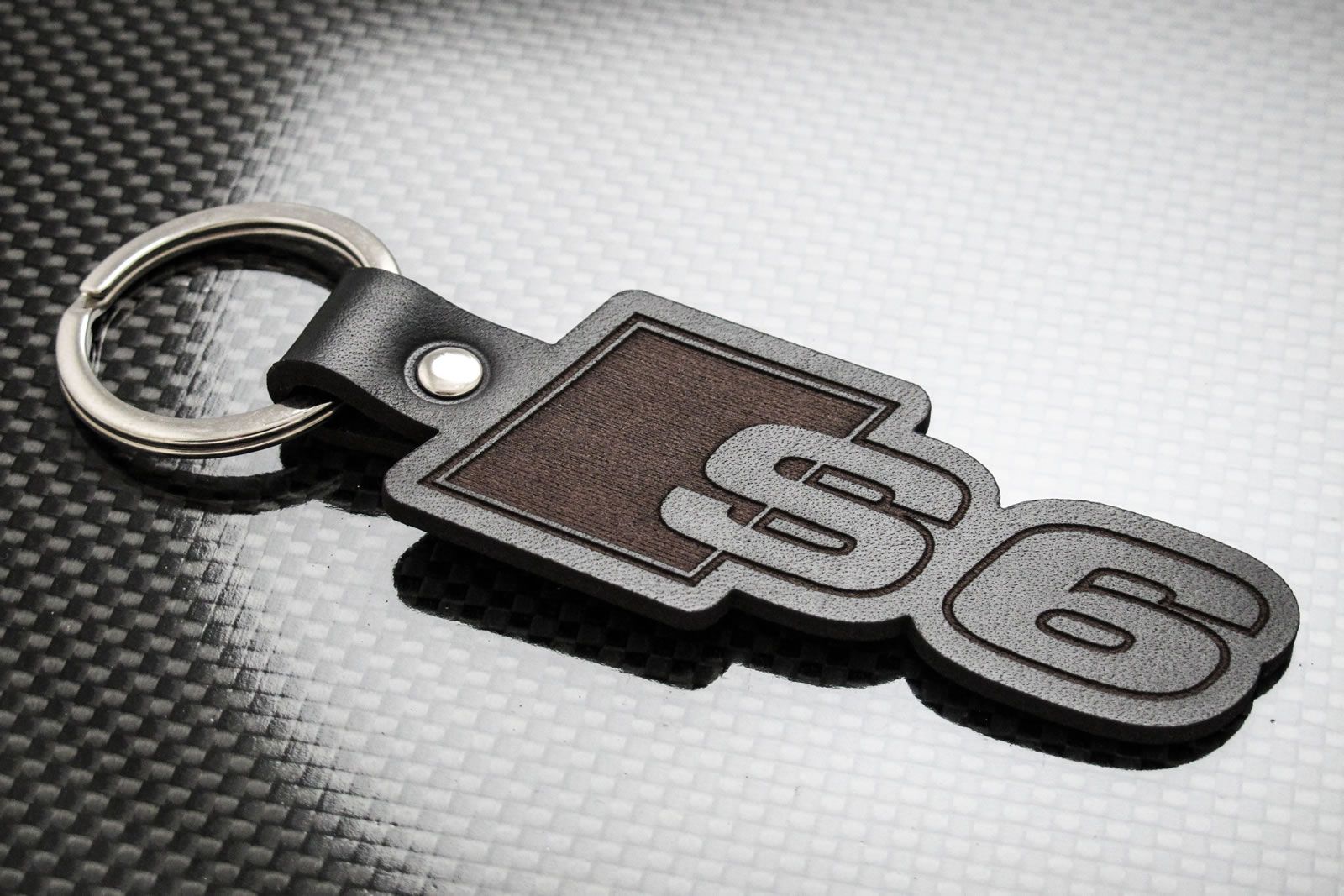 Leather Keychain for S6