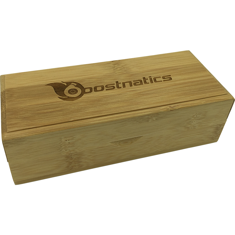 Boostnatics Bamboo Boosted Turbo Shades - Black / Polarized Gold