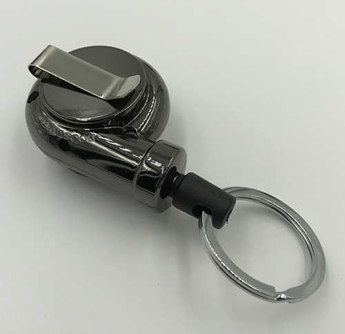 Boostnatics Retractable Turbo Key Reel - Black