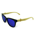Boostnatics Bamboo Boosted Turbo Shades - Black / Polarized Blue