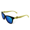 Boostnatics Bamboo Boosted Turbo Shades - Black / Polarized Ice Blue