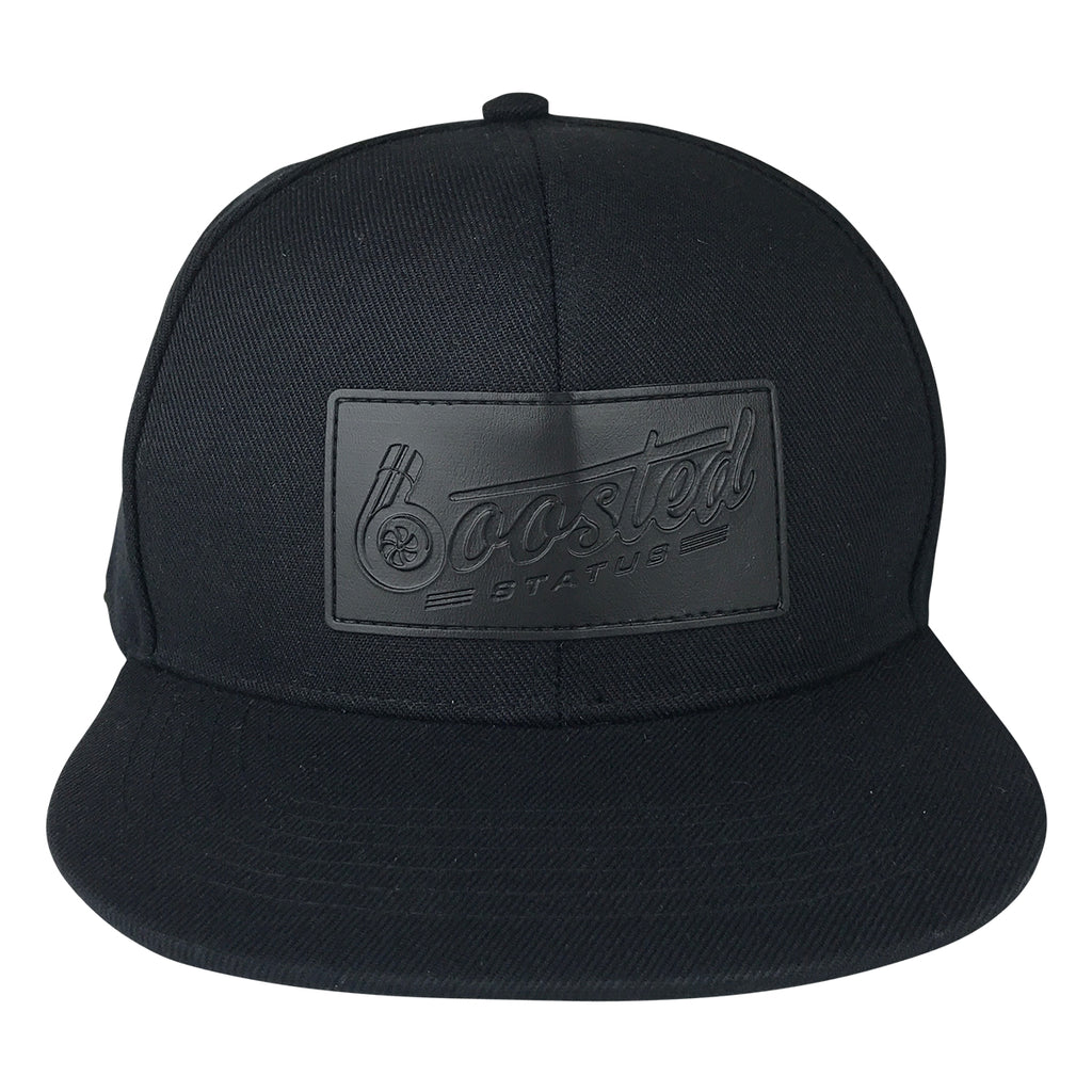 Boosted Status Snapback Hat - All Black