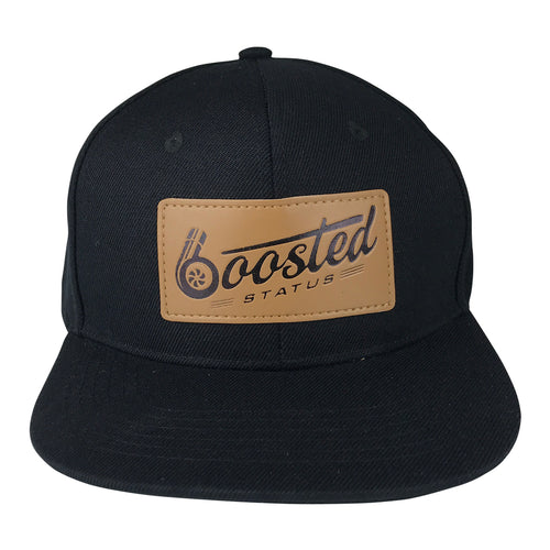 Boosted Status Snapback Hat - Black/Black