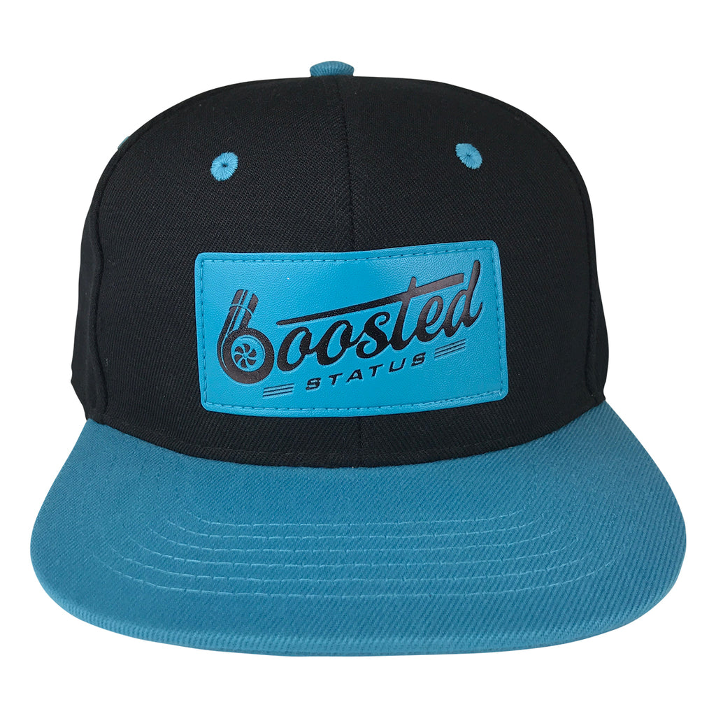 Boosted Status Snapback Hat - Black/Blue