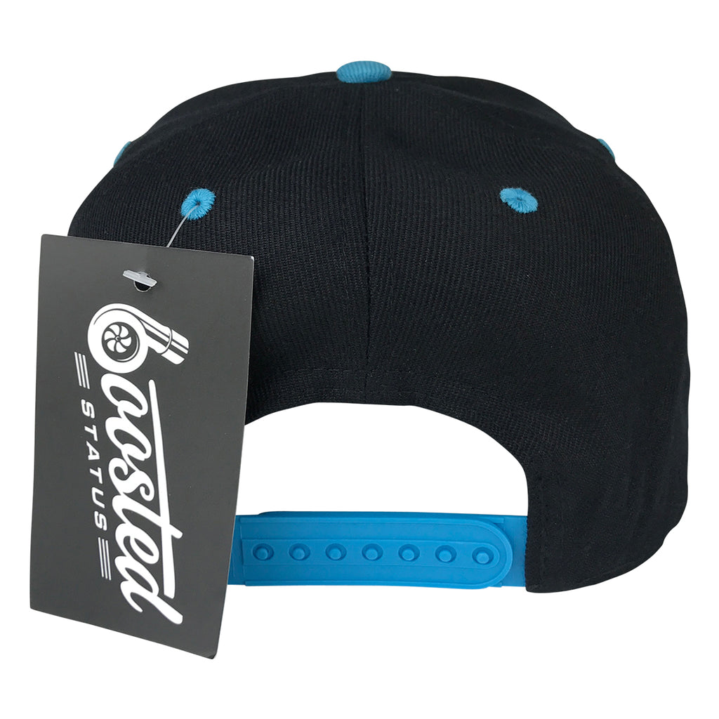 Boosted Status Snapback Hat - Black/Blue