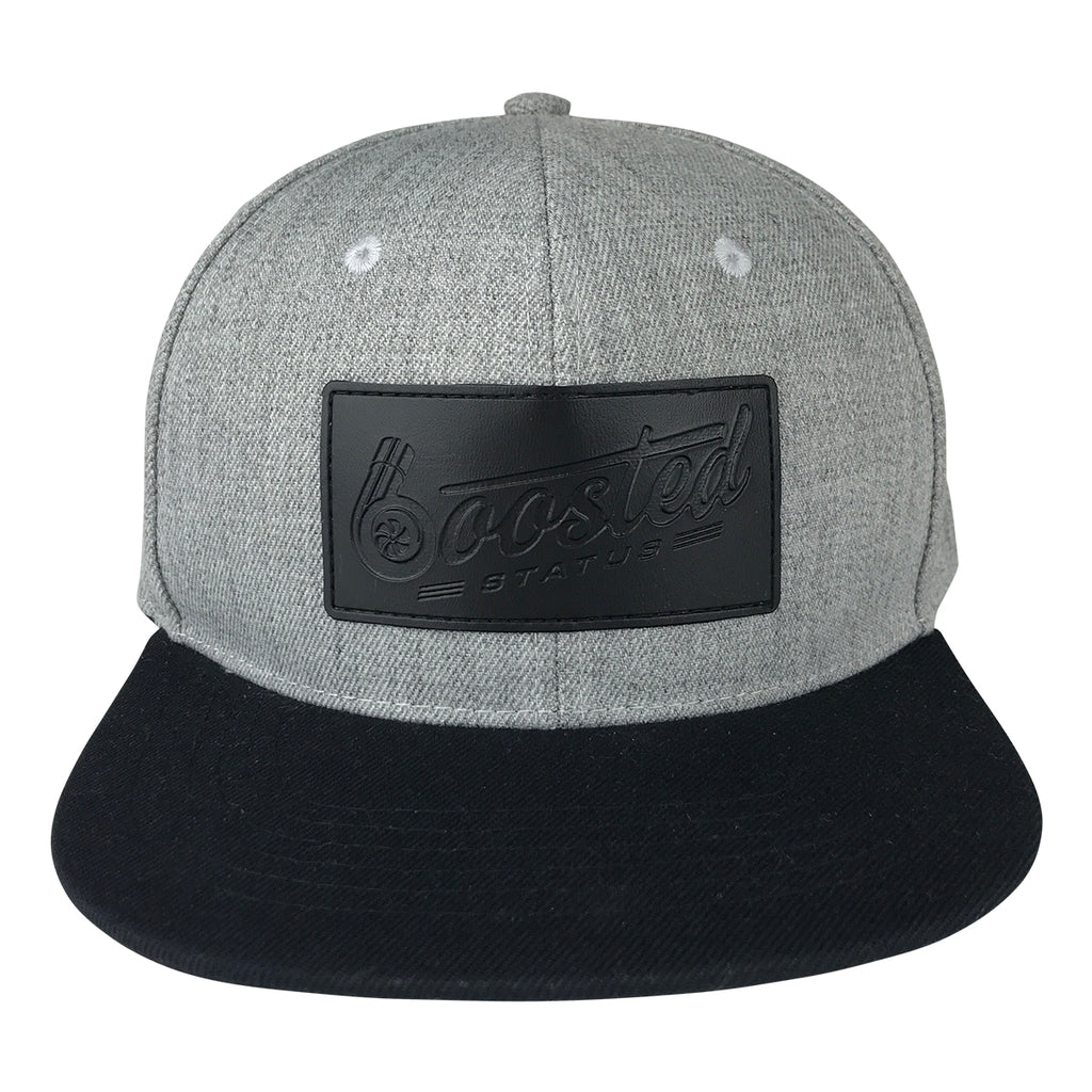 Boosted Status Snapback Hat - Gray/Black