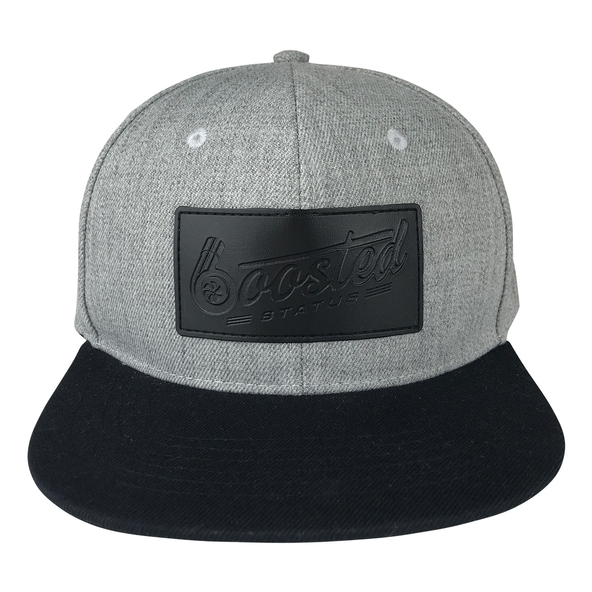 Boosted Status Snapback Hat - Gray/Black