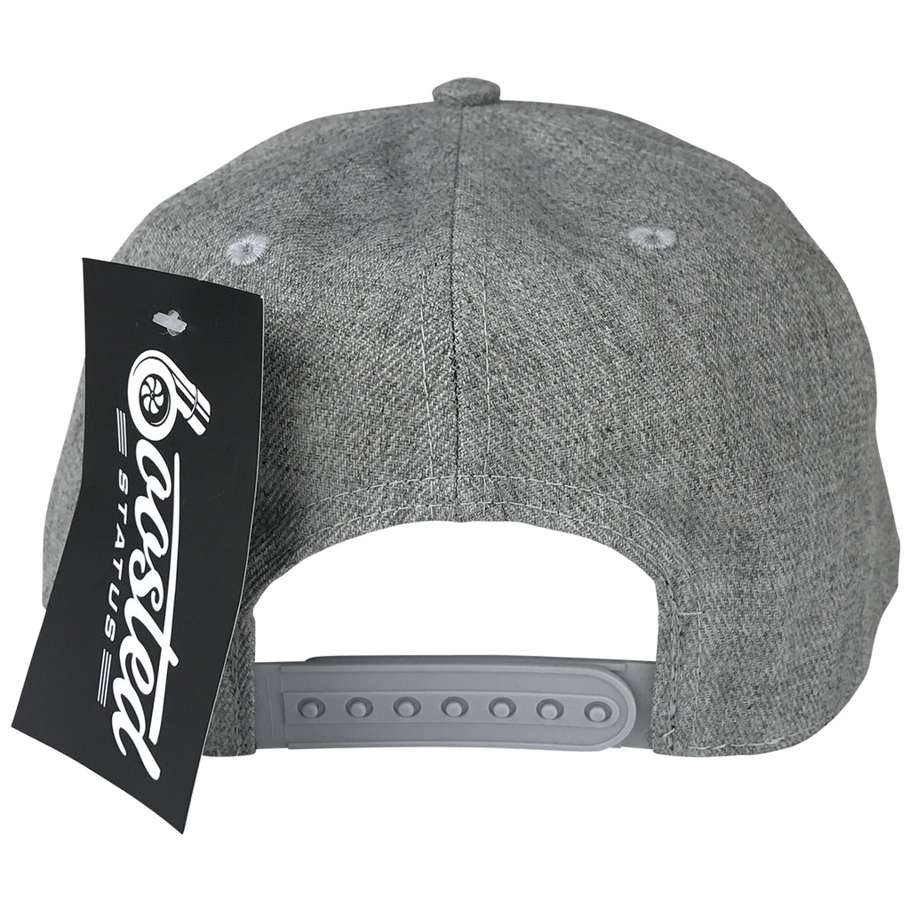 Boosted Status Snapback Hat - Gray/Black