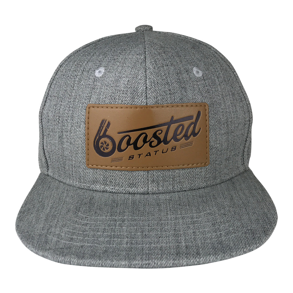 Boosted Status Snapback Hat - Gray/Gray