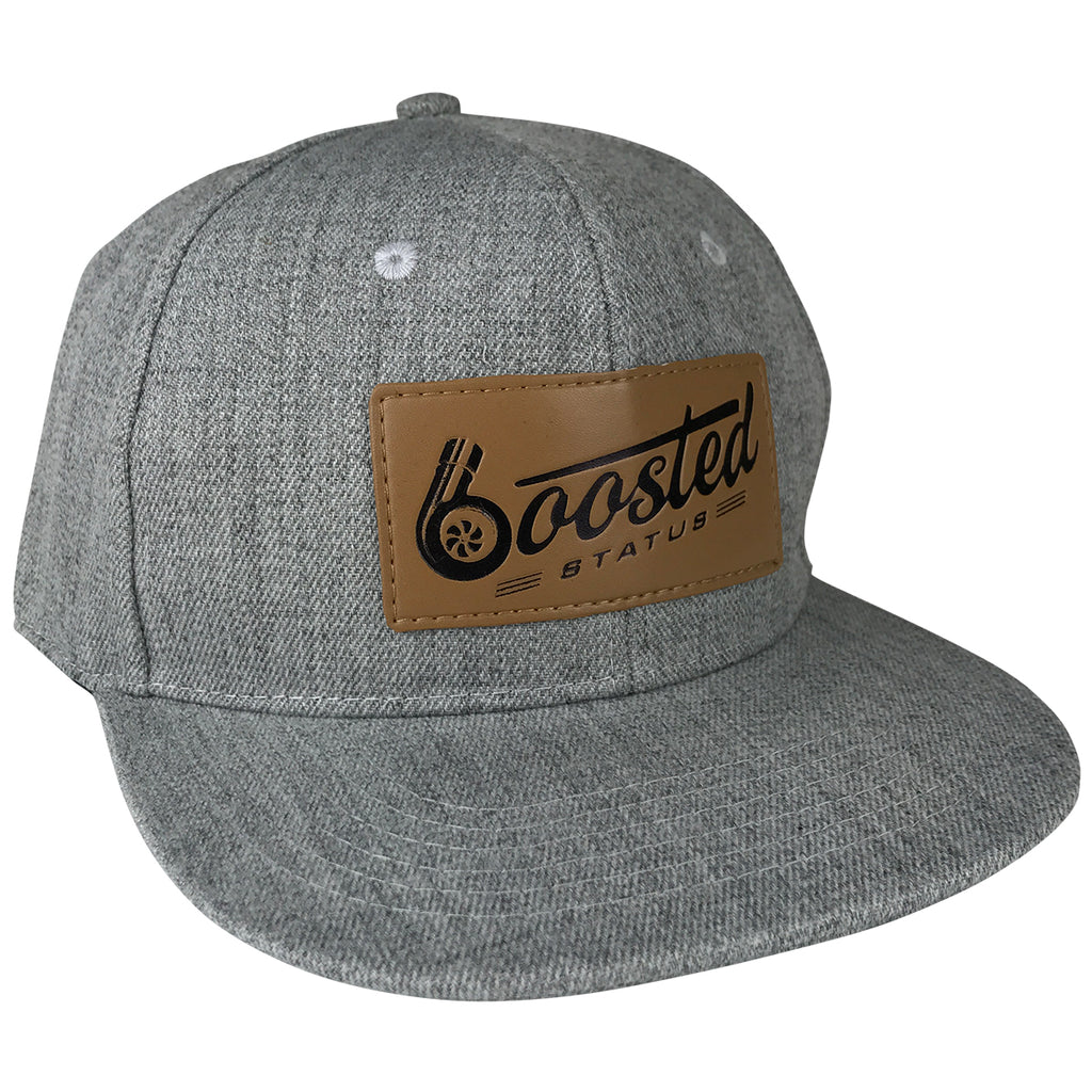 Boosted Status Snapback Hat - Gray/Gray