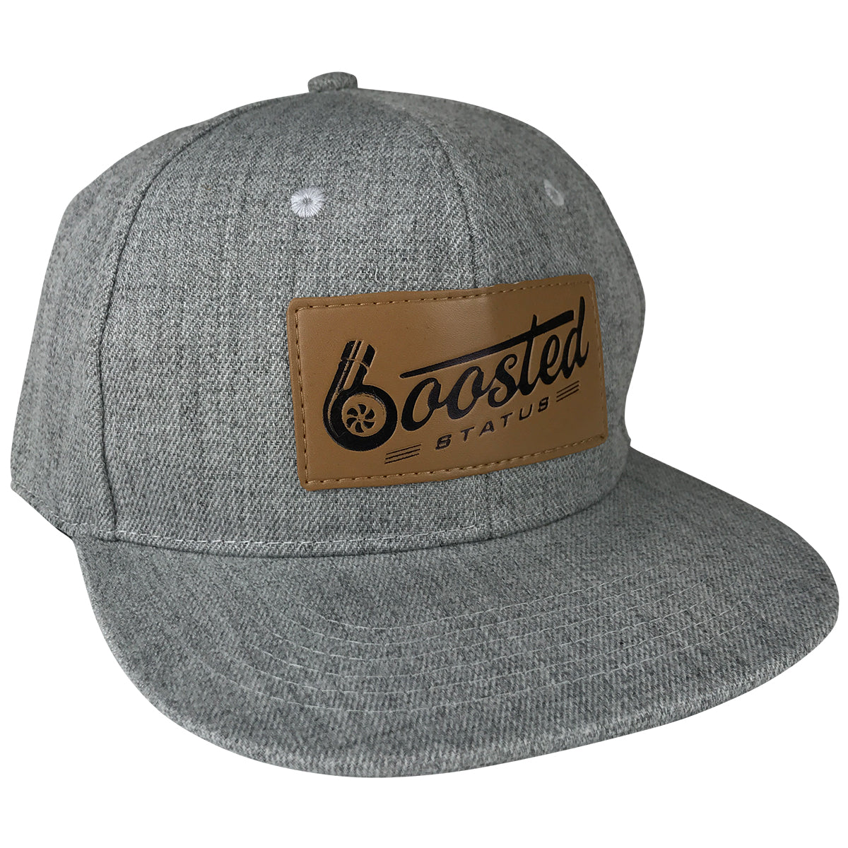 Boosted Status Snapback Hat - Gray/Gray