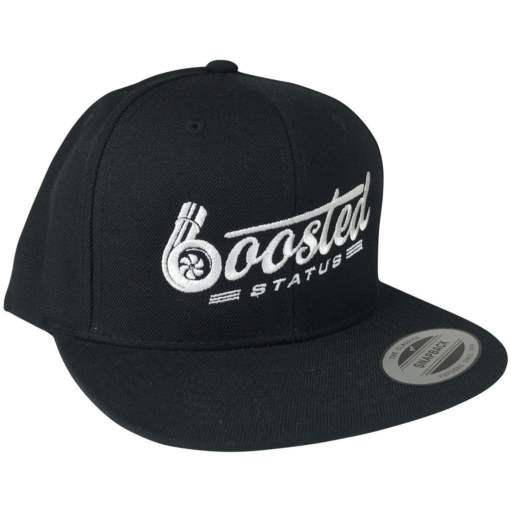 Boosted Status Snapback Hat - OG White
