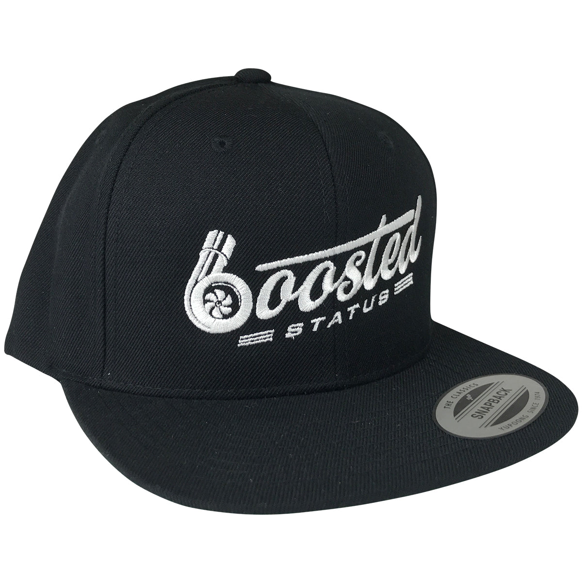 Boosted Status Snapback Hat - OG White