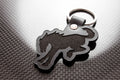Leather Keychain for Ford Bronco (Symbol)