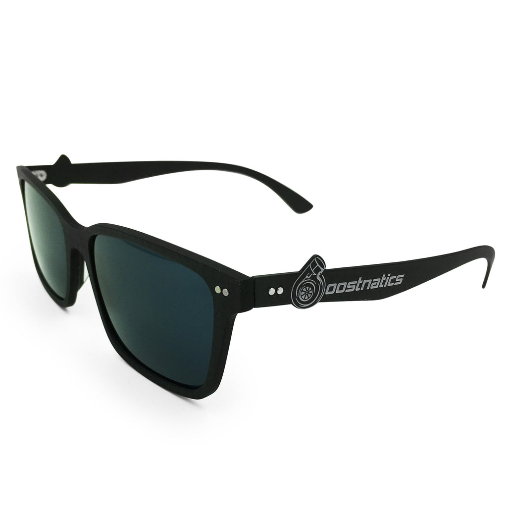 Boostnatics Carbon Fiber Boosted Turbo Shades - Polarized Black