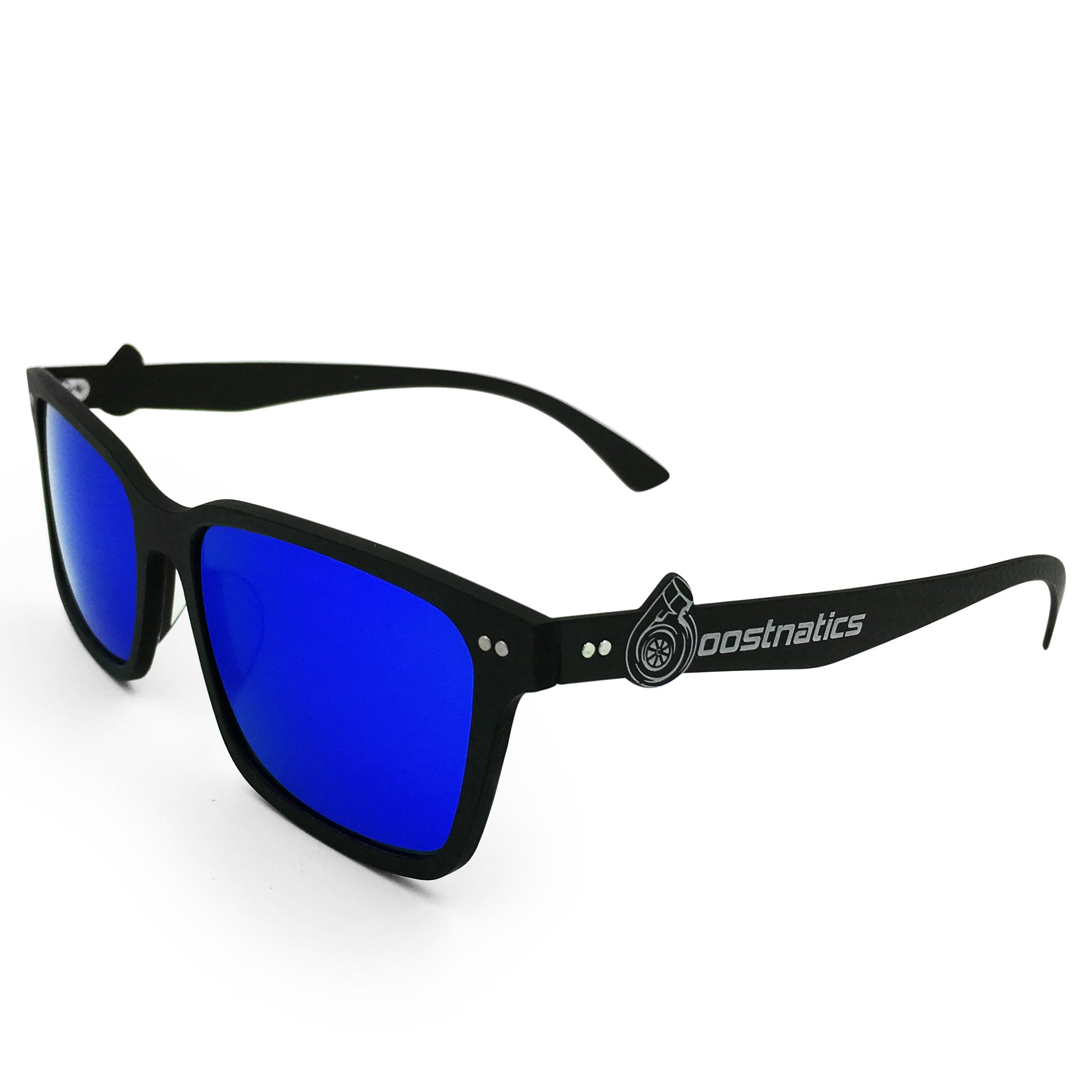 Boostnatics Carbon Fiber Boosted Turbo Shades - Polarized Blue