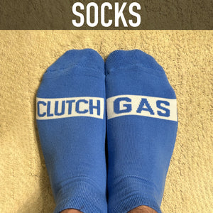 Clutch Gas Ankle Socks (Blue)