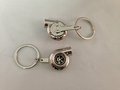 Spinning Turbo Keychain - Chrome