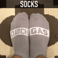 Clutch Gas Socks Gray