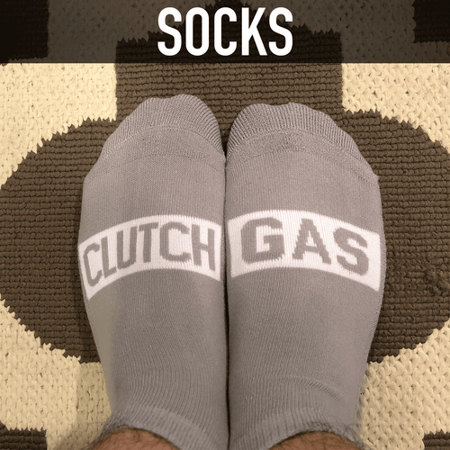 Clutch Gas Socks Gray