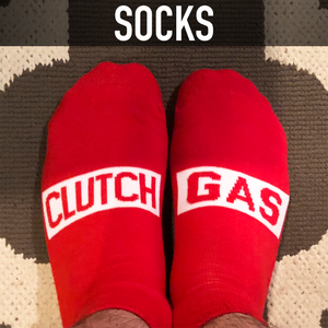 Clutch Gas Ankle Socks (Red)