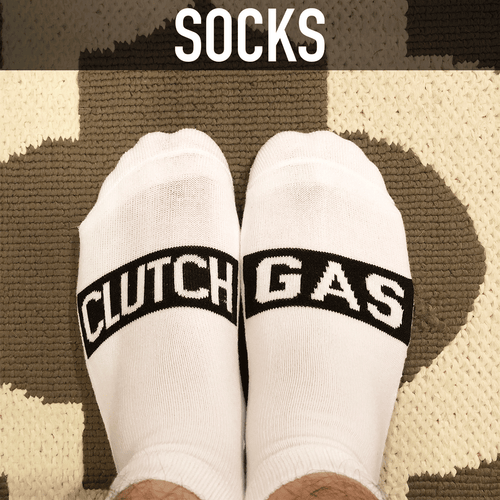 Clutch Gas Socks White