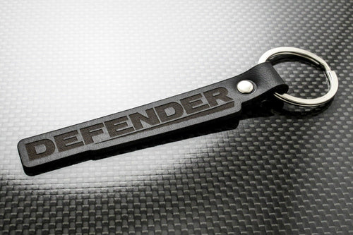 Leather Keychain for Land Rover Defender (Logo)