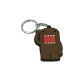 Domo Kun Rubber Keychain