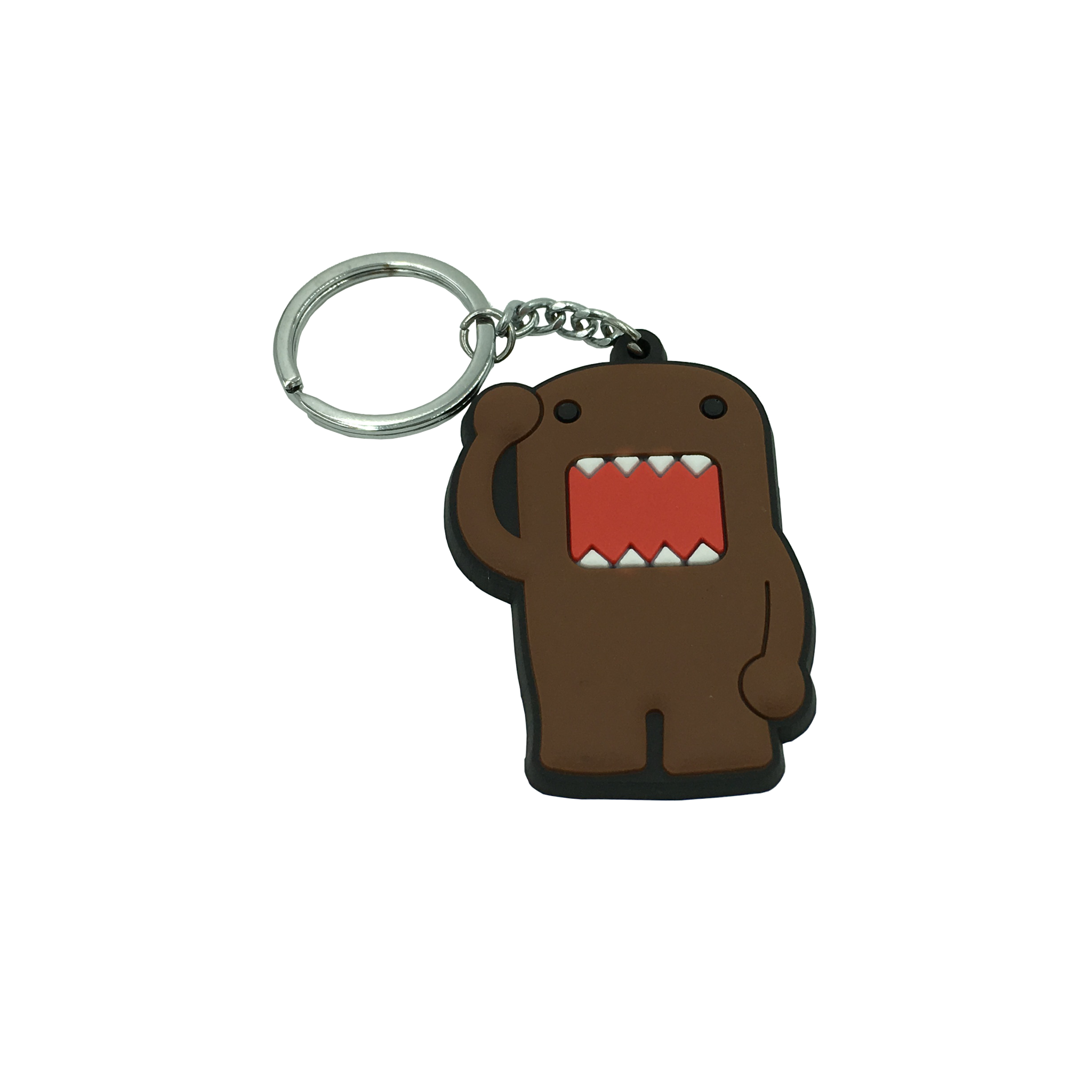 Domo Kun Rubber Keychain