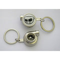 Spinning Turbo Keychain - Drift Pig Logo