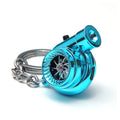 Boostnatics Electric Turbo LED Keychain (Blue)