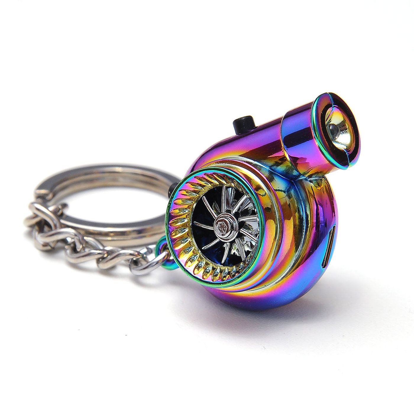 Boostnatics Electric Turbo LED Keychain (Neochrome)