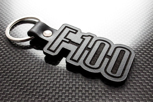 Leather Keychain for Ford F-100