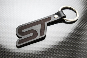 Leather Keychain for Ford ST