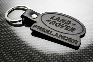 Leather Keychain for Land Rover Freelander