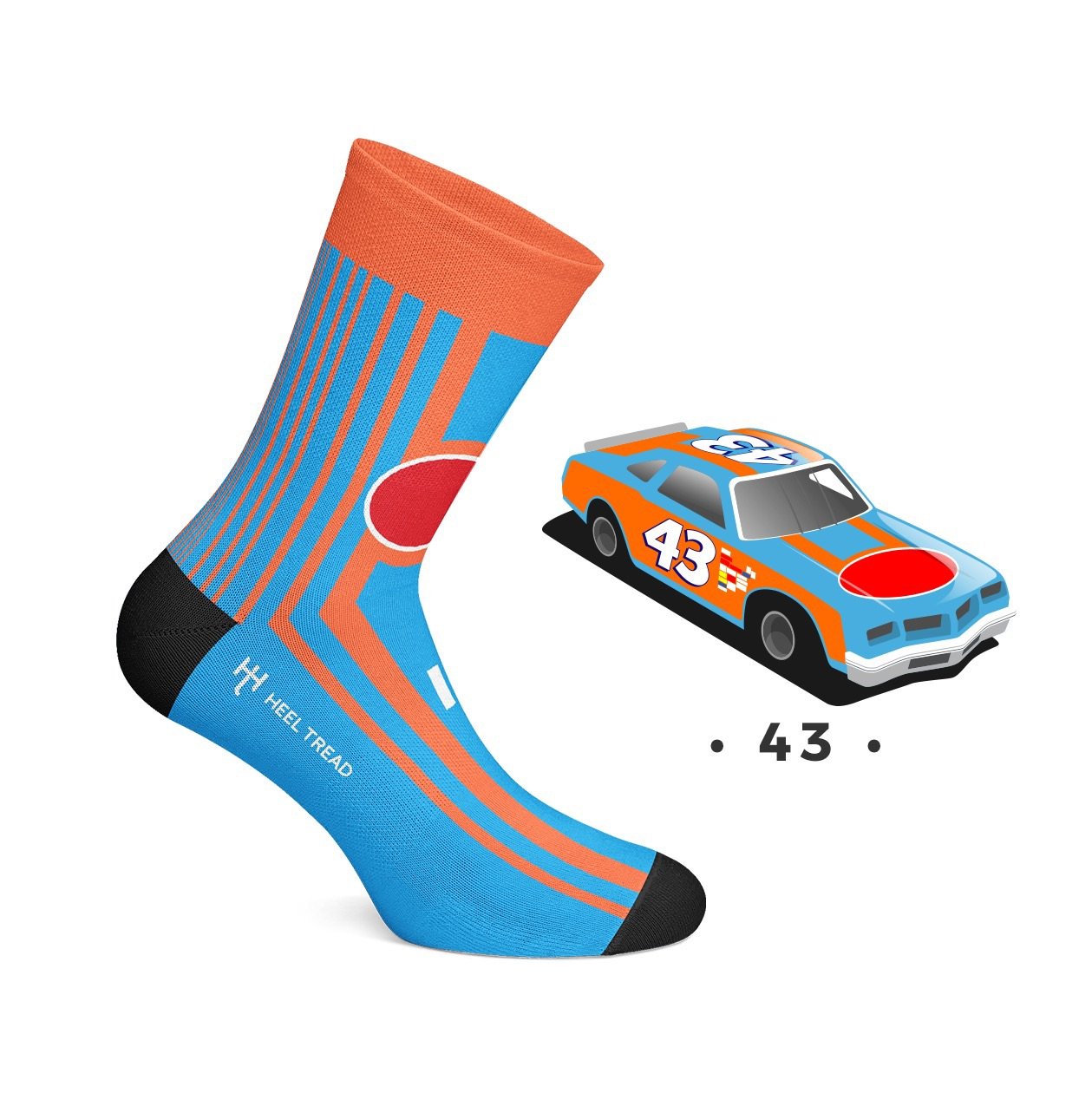 Heel Tread #43 Socks