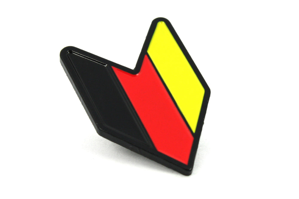 German Wakaba Leaf Enamel Pin