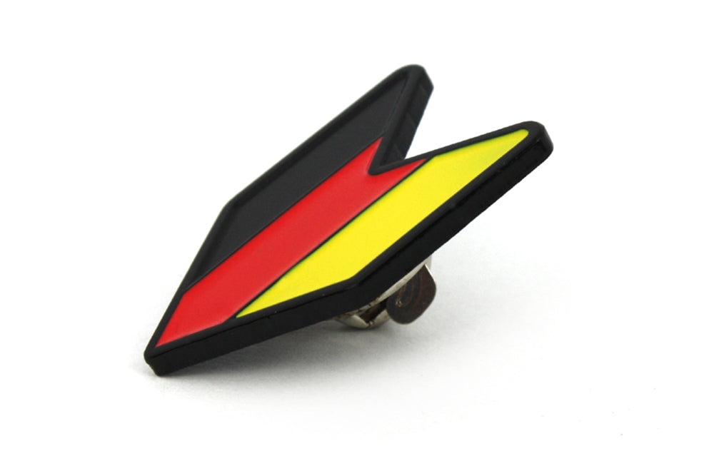 German Wakaba Leaf Enamel Pin