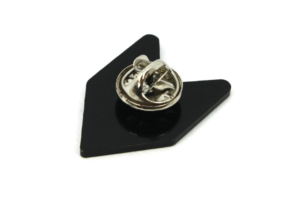 German Wakaba Leaf Enamel Pin