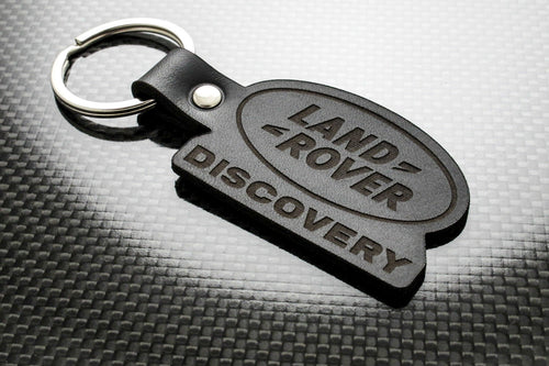 Leather Keychain for Land Rover Discovery